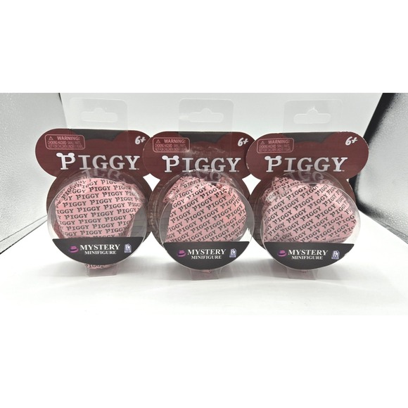 3 PIGGY Series 1 Mystery Minifigure Roblox Collectible Blind Box New Lot of 3 - Picture 1 of 2